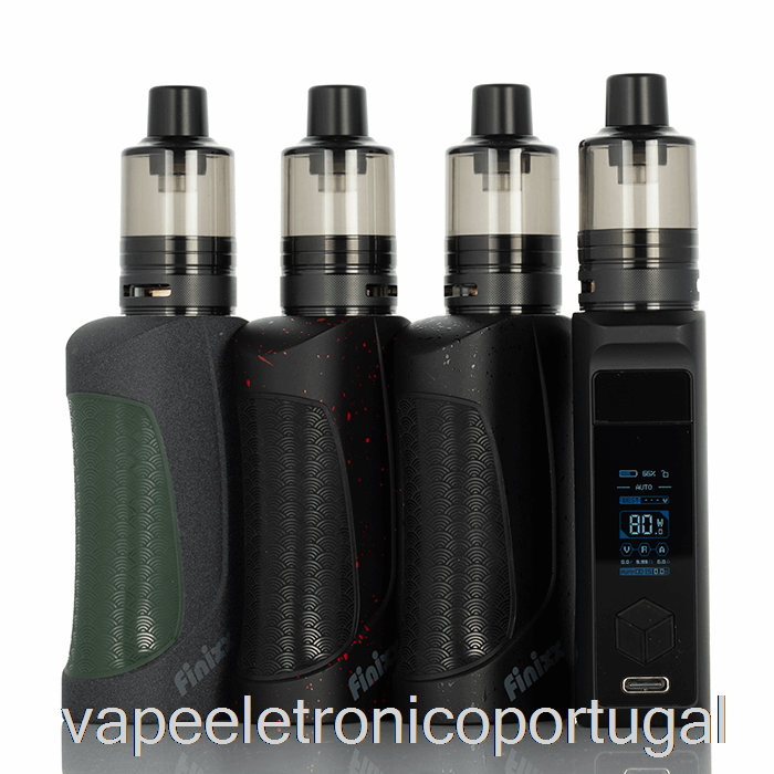 Vape Eletrônico Aspire Finixx 80w Kit Inicial Fantasma Branco Pérola